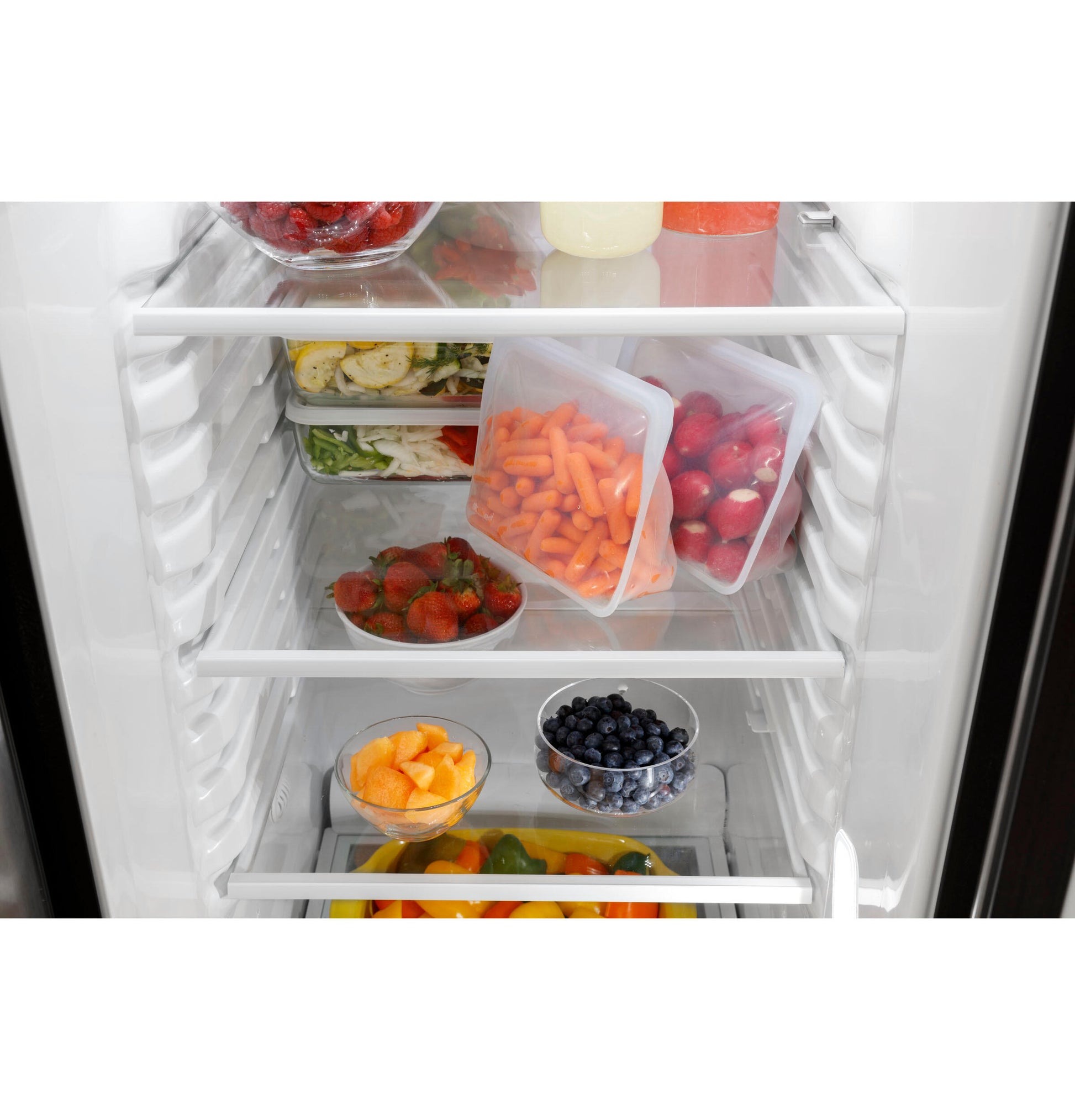 Ge Appliances GSE23GYPFS Ge® Energy Star® 23.0 Cu. Ft. Side-By-Side Refrigerator