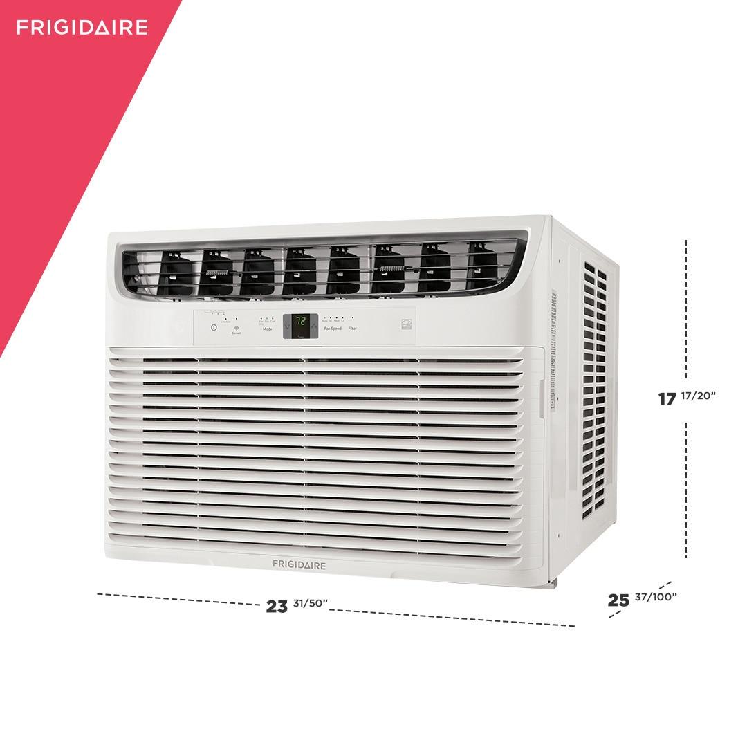 Frigidaire FHWW183WC2 Frigidaire 18,000 Btu Connected Window Air Conditioner With Slide Out Chassis