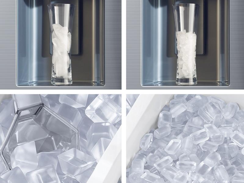 Samsung RF26CG7400SR 25 Cu. Ft. Mega Capacity Counter Depth 4-Door French Door Refrigerator With Four Types Of Ice In Stainless Steel