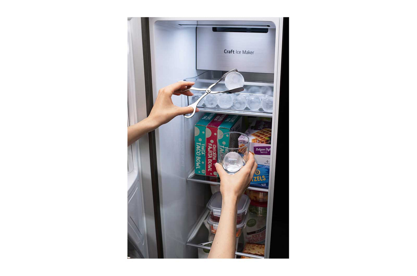 Lg LRSDS2706D 27 Cu. Ft. Side-By-Side Door-In-Door® Refrigerator With Craft Ice&#8482;