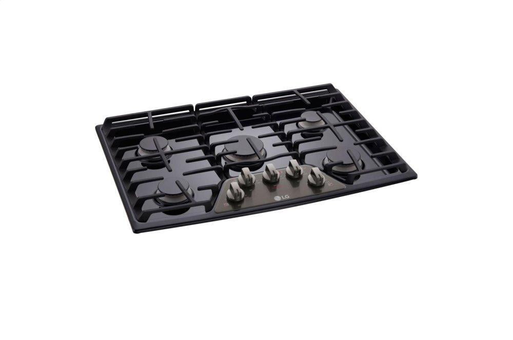 Lg LCG3011BD 30'' Gas Cooktop With Superboil&#8482;