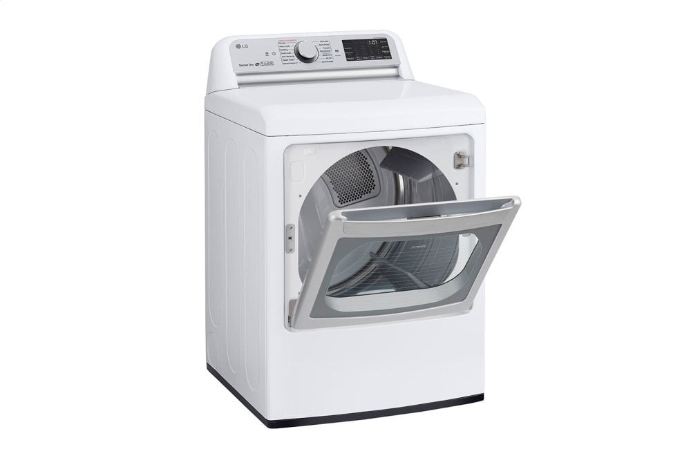 Lg DLGX7801WE 7.3 Cu.Ft. Smart Wi-Fi Enabled Gas Dryer With Turbosteam™