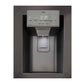 Lg LRFS28XBD 28 Cu.Ft 3 Door French Door, Standard Depth, Ice And Water With Single Ice