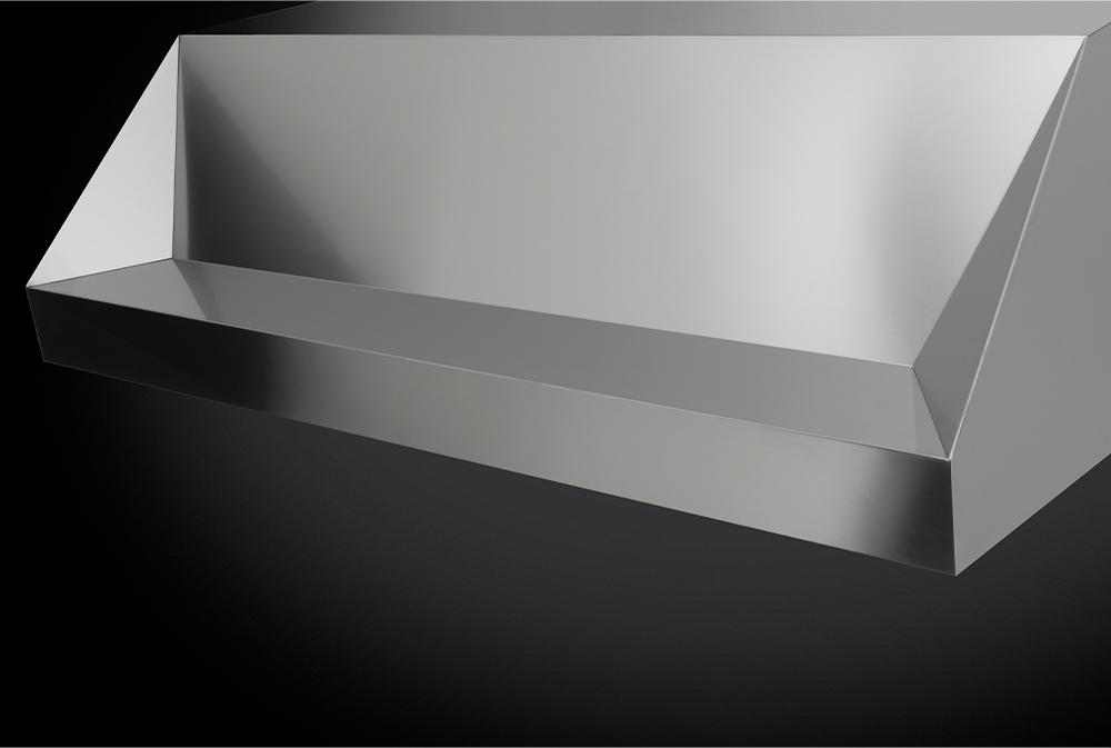 Forzacucina FH4818 48 Inch Professional Wall Mounted Range Hood, 18 Inches Tall