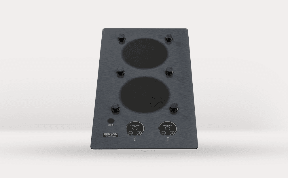 Kenyon B40580PUPS 240V Stainless Steel 2 Burner With Pups