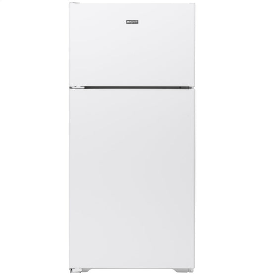 Hotpoint HPS16BTNLWW Hotpoint® 15.6 Cu. Ft. Recessed Handle Top-Freezer Refrigerator