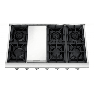 Thor Kitchen HRT4806U 48" Professional Gas Rangetop In Stainless Steel