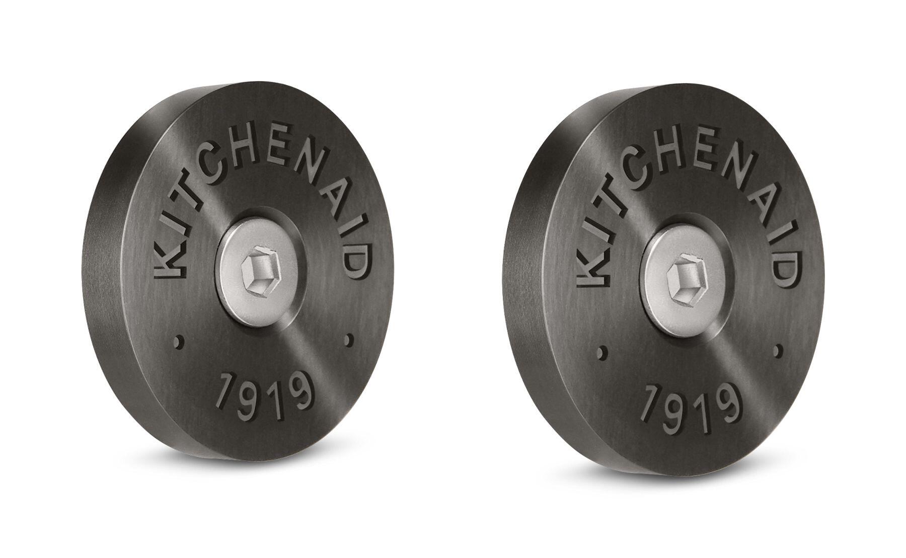 Kitchenaid W11368841BO Kitchenaid® Commercial-Style Range Handle Medallion Kit - Black