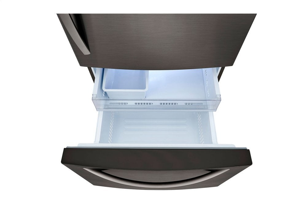 Lg LRDCS2603D 26 Cu. Ft. Bottom Freezer Refrigerator