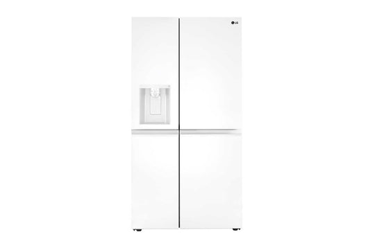 Lg LRSXS2706W 27 Cu. Ft. Side-By-Side Refrigerator With Smooth Touch Ice Dispenser