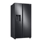 Samsung RS22T5201SG 22 Cu. Ft. Counter Depth Side-By-Side Refrigerator In Black Stainless Steel