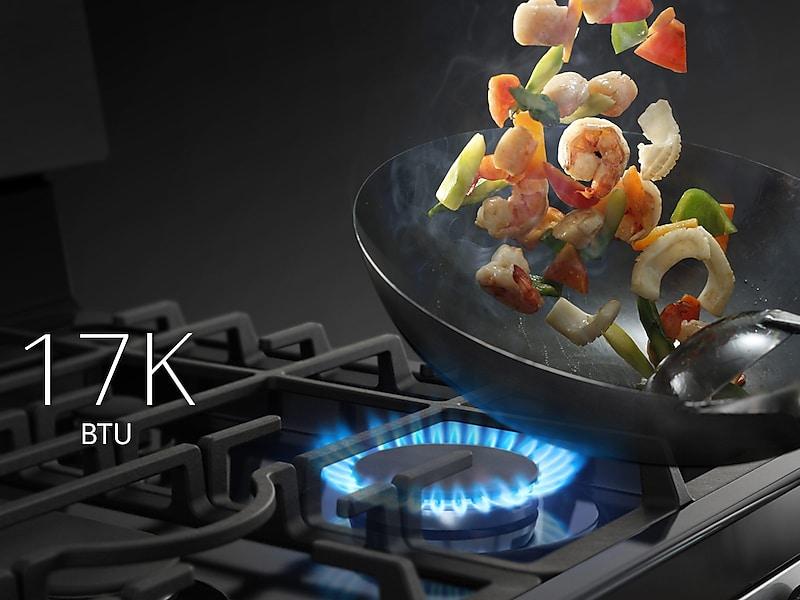 Samsung NX58F5500SB 5.8 Cu. Ft. Gas Range In Black