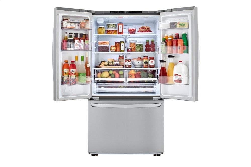 Lg LFCC22426S 23 Cu. Ft. French Door Counter-Depth Refrigerator