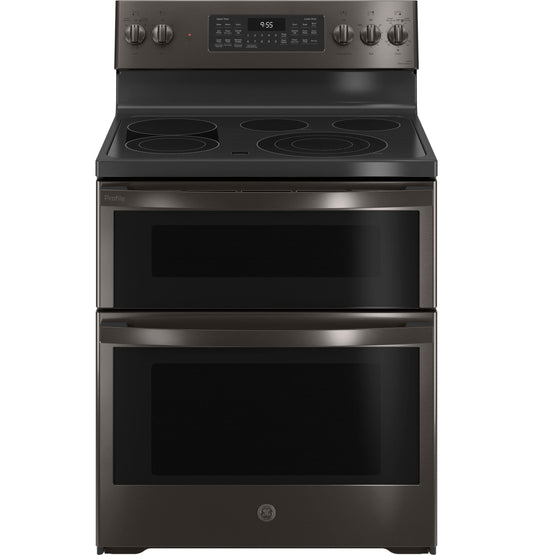 Ge Appliances PB965BPTS Ge Profile™ 30" Smart Free-Standing Electric Double Oven Convection Range With No Preheat Air Fry