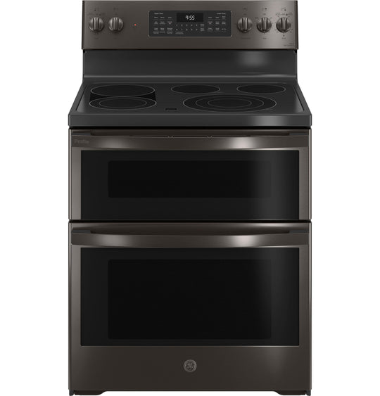 Ge Appliances PB965BPTS Ge Profile™ 30" Smart Free-Standing Electric Double Oven Convection Range With No Preheat Air Fry
