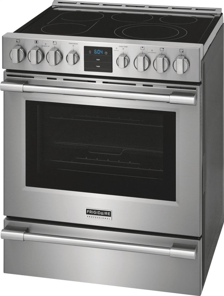 Frigidaire PCFE3078AF Frigidaire Professional 30'' Front Control Electric Range With Air Fry