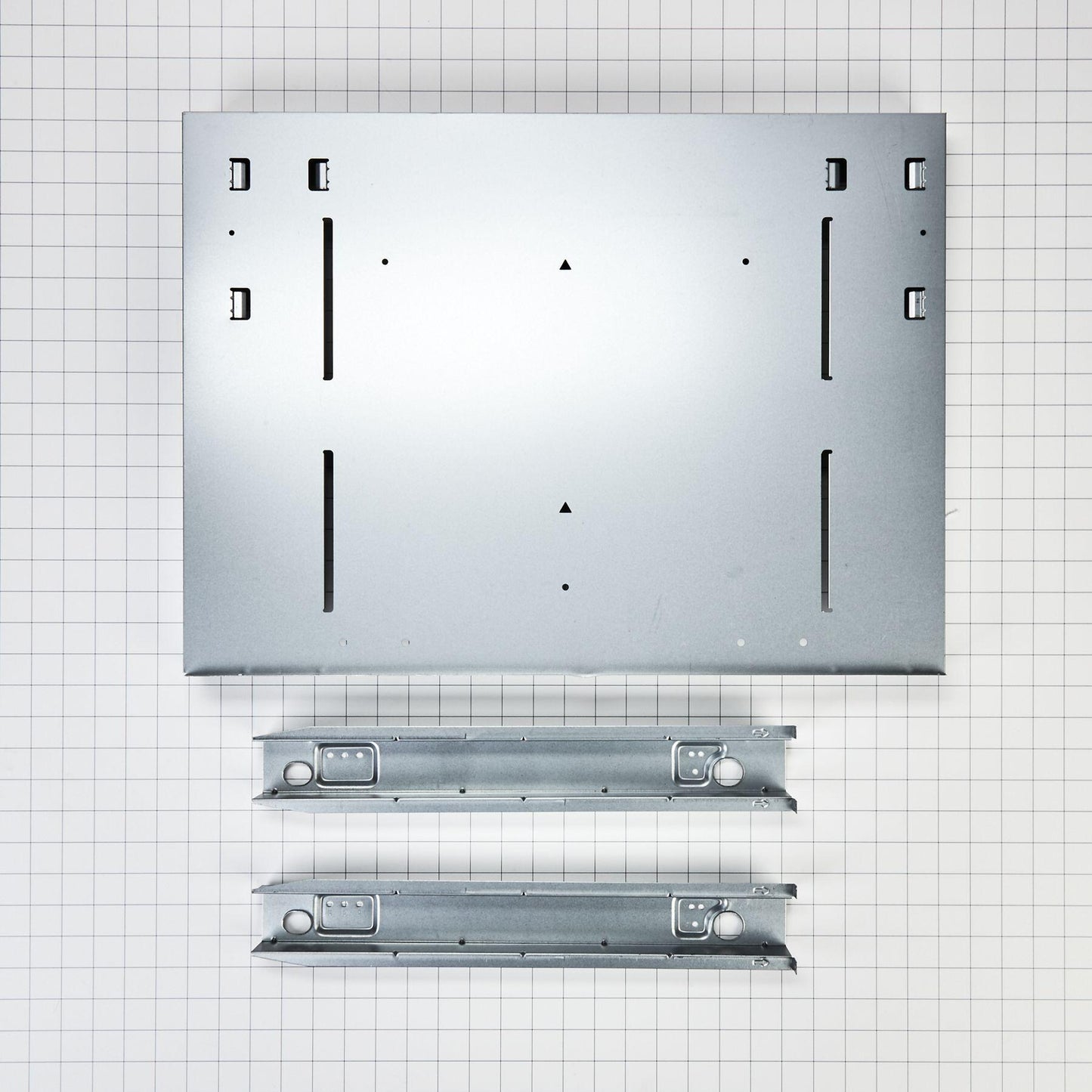 Kitchenaid MK2220AZ Countertop Microwave Trim Kit, Anti-Fingerprint Stainless Steel - Fingerprint Resistant Stainless Steel