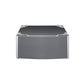 Lg WDP5V Laundry Pedestal - Graphite Steel