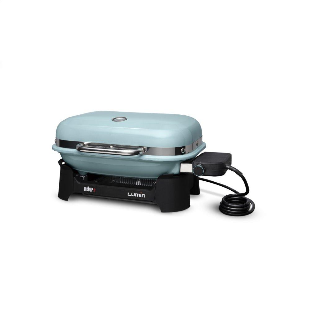 Weber 91400901 Lumin Compact Electric Grill - Ice Blue