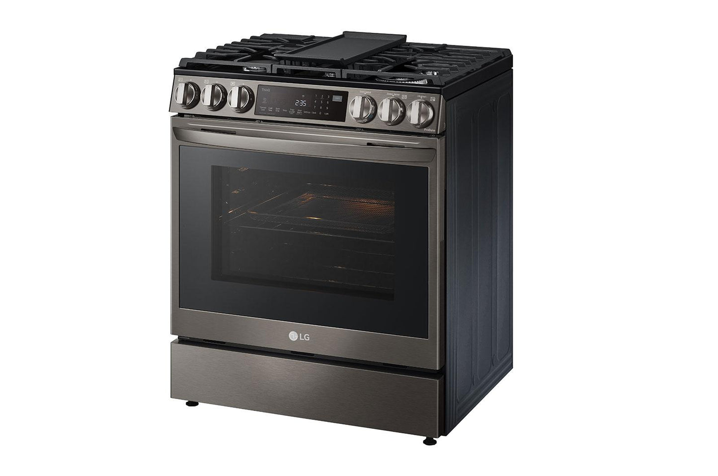 Lg LSDL6336D 6.3 Cu. Ft. Smart Wi-Fi Enabled Probake® Convection Instaview® Dual Fuel Slide-In Range With Air Fry