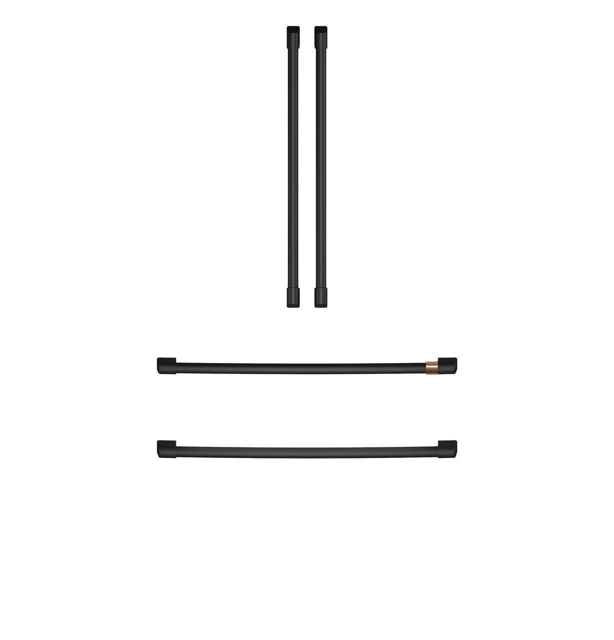 Cafe CXQB4H4PNFB Café™ Refrigeration Handle Kit - Flat Black