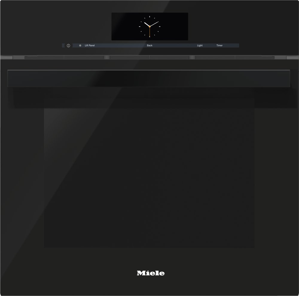 Miele DGC6865AM Black- Steam Oven With Full-Fledged Oven Function And Xxl Cavity - The Miele All-Rounder With Water (Plumbed) Connection For Discerning Cooks.