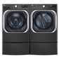 Lg DLGX8901B 9.0 Cu. Ft. Mega Capacity Smart Wi-Fi Enabled Front Load Gas Dryer With Turbosteam™ And Built-In Intelligence