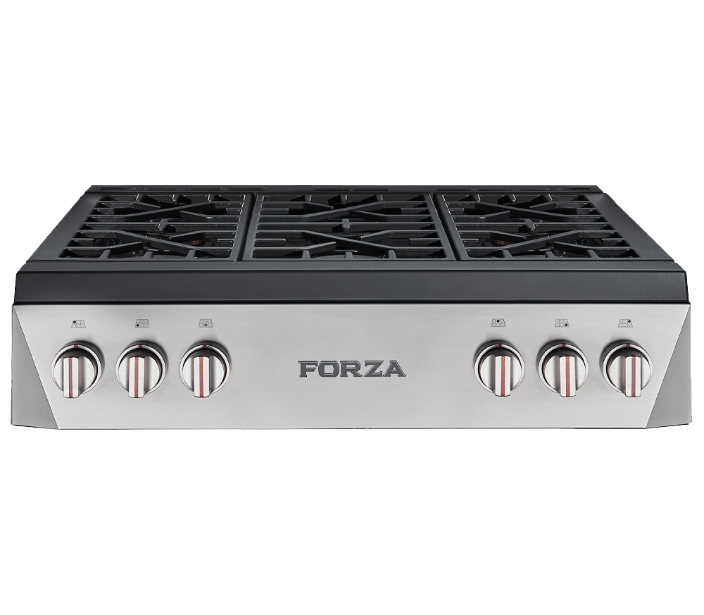 Forzacucina FRT366GN 36 Inch Professional Range Top