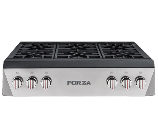 Forzacucina FRT366GN 36 Inch Professional Range Top