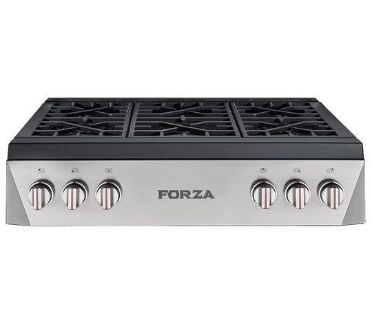 Forzacucina FRT366GN 36 Inch Professional Range Top