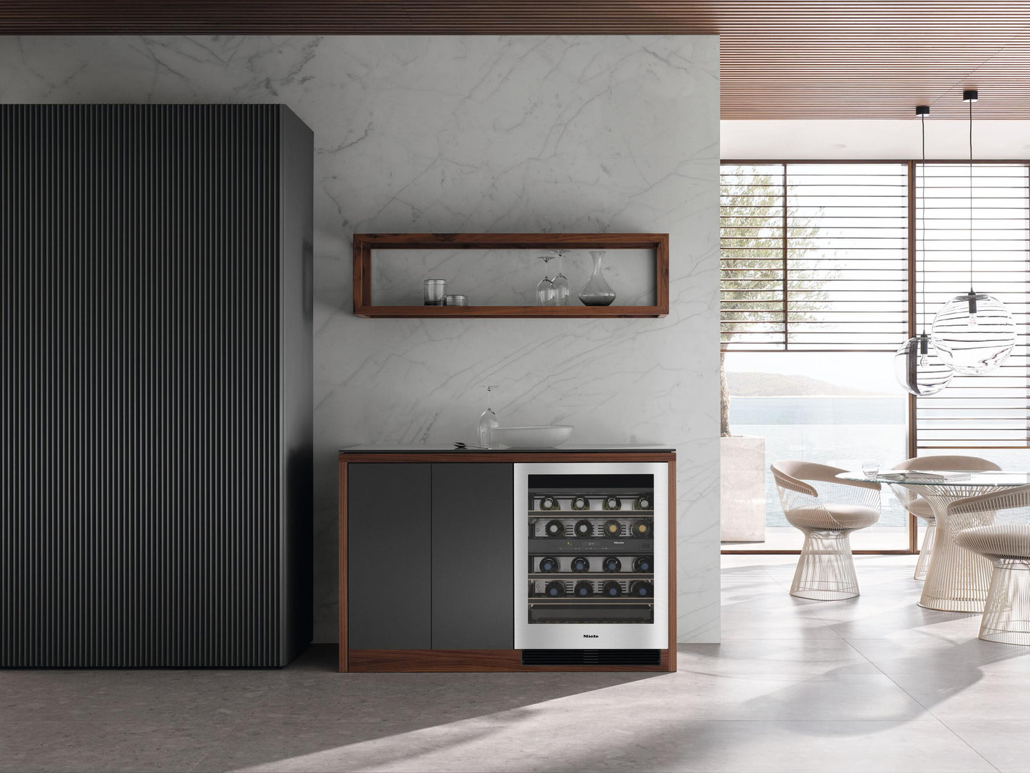 Miele KWT6322UG STAINLESS STEEL  Kwt 6322 Ug - Built-Under Wine Storage Unit With Flexiframe And Push2Open For Greater Versatility And Top-Quality Design.