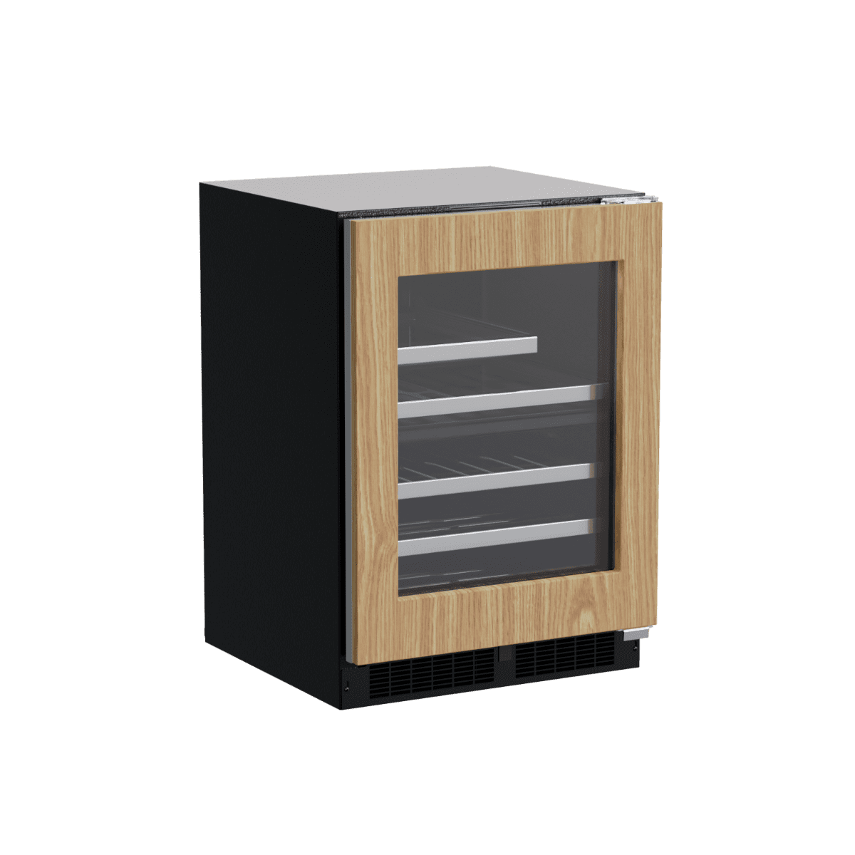 Marvel MPBD424IG31A 24-In Professional Built-In Dual Zone Wine And Beverage Center With Door Style - Panel Ready Frame Glass