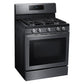 Samsung NX58T7511SG 5.8 Cu. Ft. Freestanding Gas Range With Air Fry And Convection In Black Stainless Steel