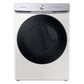 Samsung DVE50A8600E 7.5 Cu. Ft. Smart Dial Electric Dryer With Super Speed Dry In Ivory