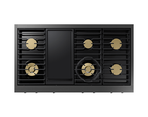 Dacor DTT48T963GM 48" Rangetop, Graphite Stainless, Natural Gas/Liquid Propane