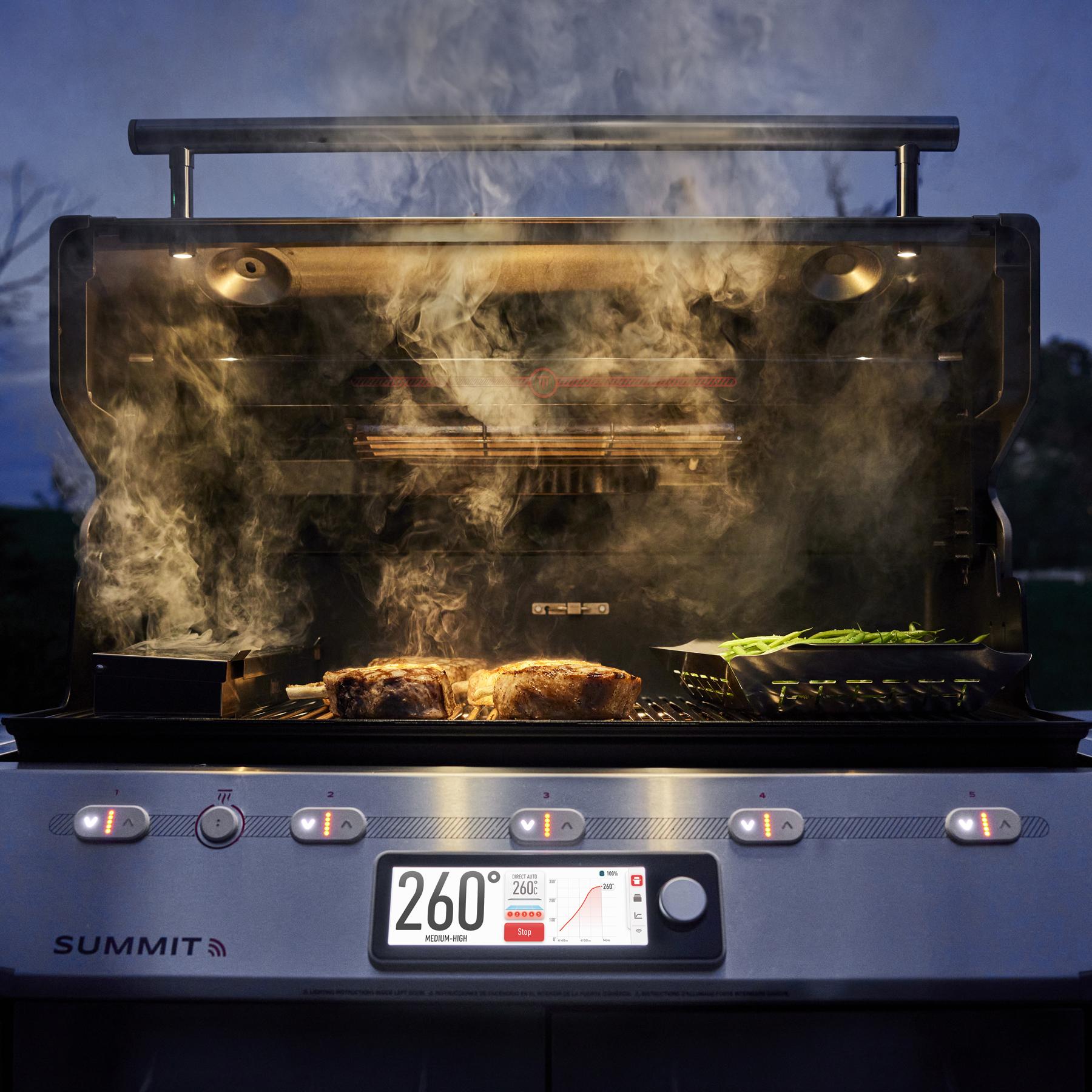 Weber 1500052 Summit® Smart Fs38X S Gas Grill (Liquid Propane) - Stainless Steel