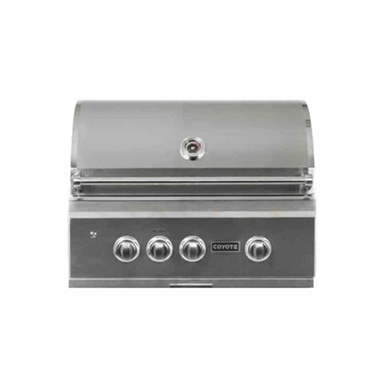 Coyote C2SL30LP 30" Grill Built-In Lp; Infinity Burners; Ceramics; Led'S