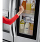 Lg LFXC22596S 22 Cu. Ft. Smart Wi-Fi Enabled Instaview™ Door-In-Door® Counter-Depth Refrigerator