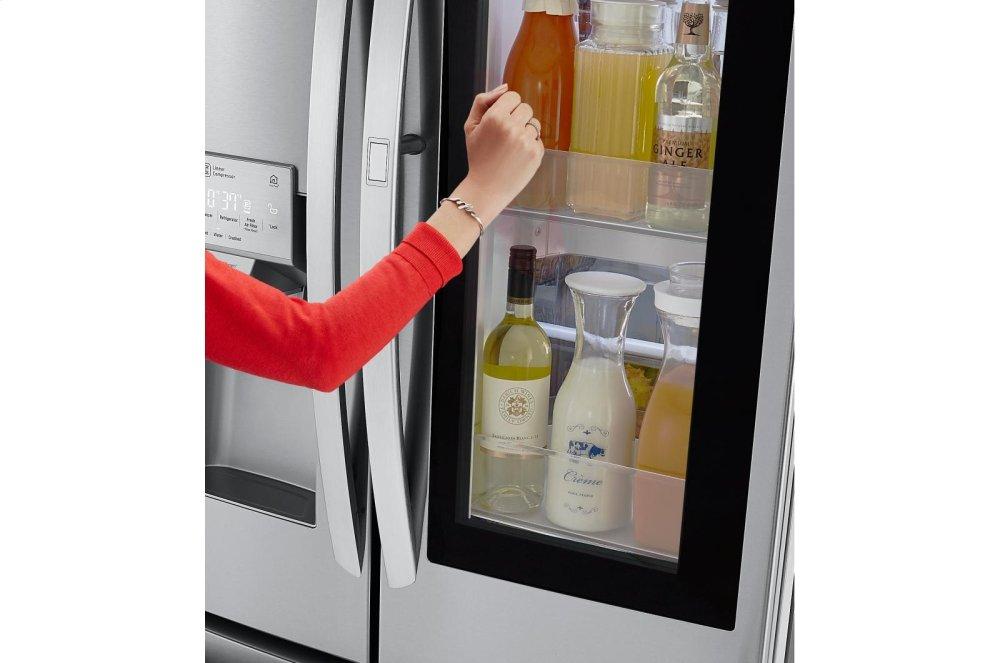 Lg LFXC22596S 22 Cu. Ft. Smart Wi-Fi Enabled Instaview™ Door-In-Door® Counter-Depth Refrigerator