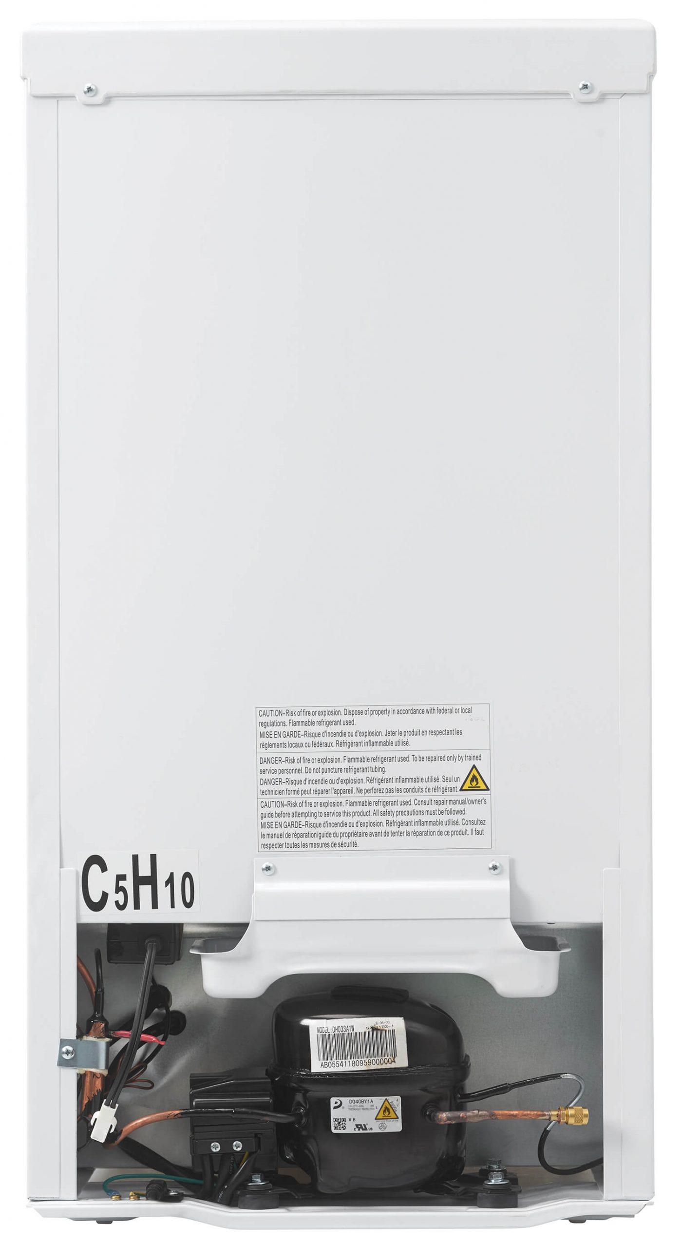 Danby DH032A1WT Danby Health 3.2 Cu. Ft Compact Refrigerator Medical And Clinical