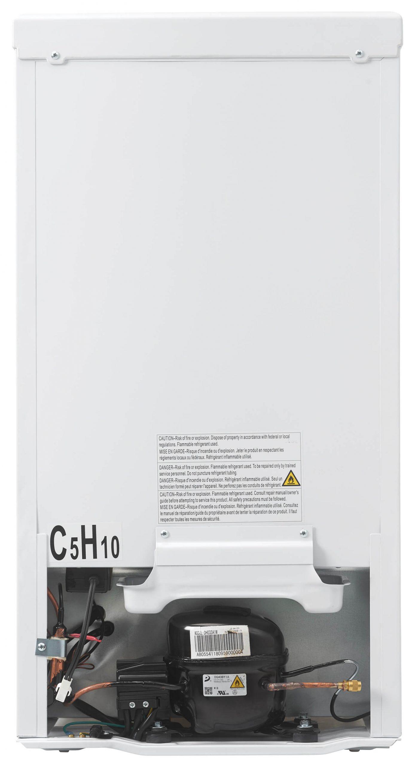 Danby DH032A1WD Danby Health 3.2 Cu. Ft Compact Refrigerator Medical And Clinical