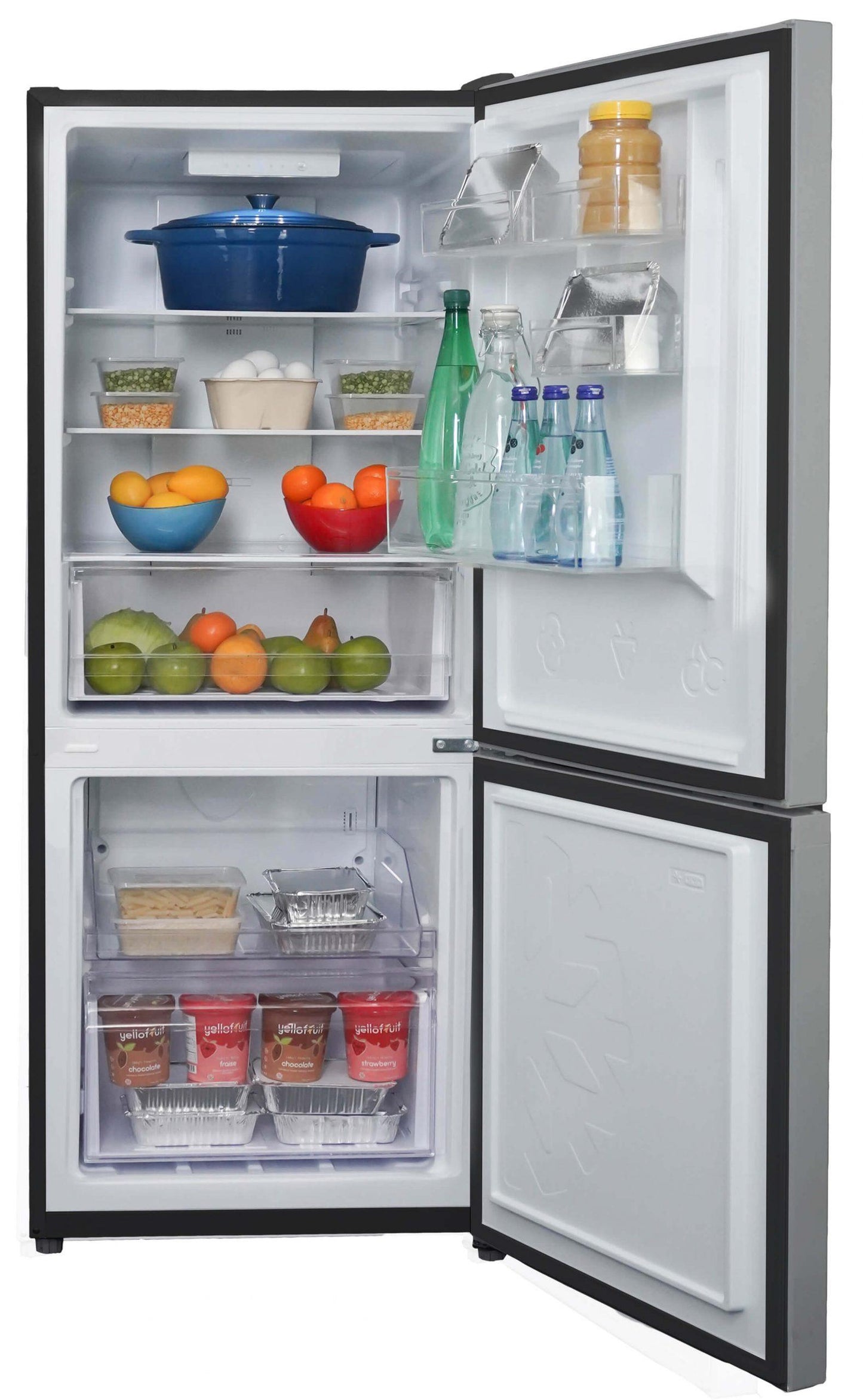 Danby DBMF100C1SLDB Danby 10 Cu.Ft Bottom Mount Refrigerator