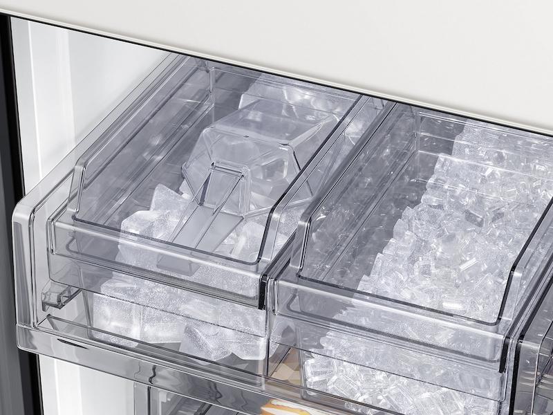 Samsung RF23A967512 Bespoke 4-Door Flex™ Refrigerator (23 Cu. Ft.) In White Glass