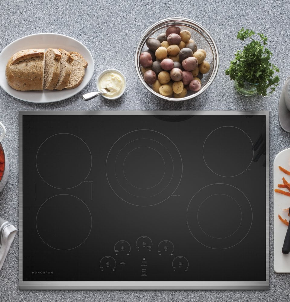 Monogram ZEU30RSJSS Monogram 30" Touch Control Electric Cooktop
