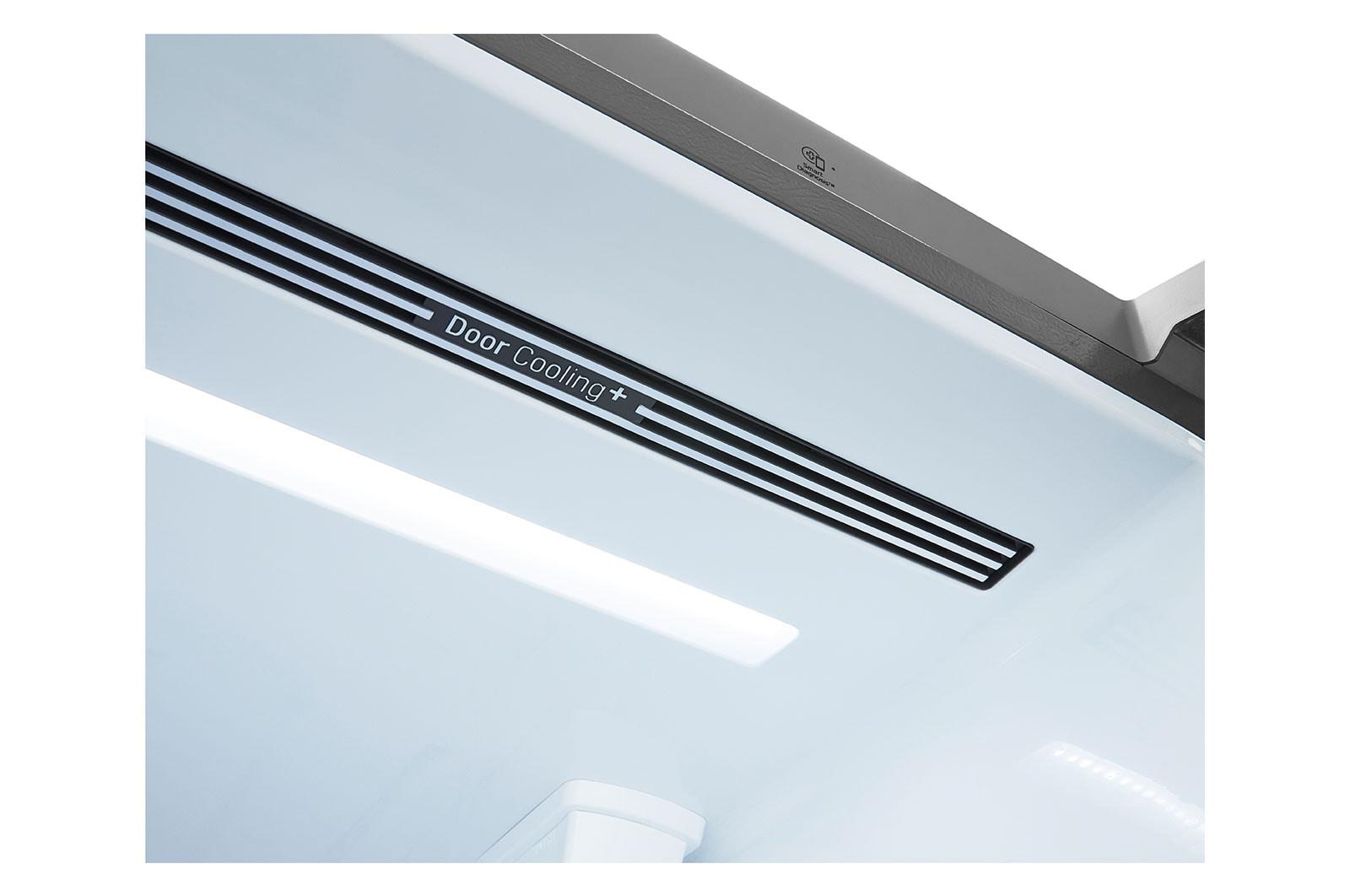 Lg LRSXC2306V 23 Cu. Ft. Side-By-Side Counter-Depth Refrigerator With Smooth Touch Dispenser