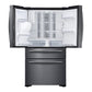 Samsung RF22NPEDBSG 22 Cu. Ft. Family Hub™ Counter Depth 4-Door Flex™ Refrigerator In Black Stainless Steel
