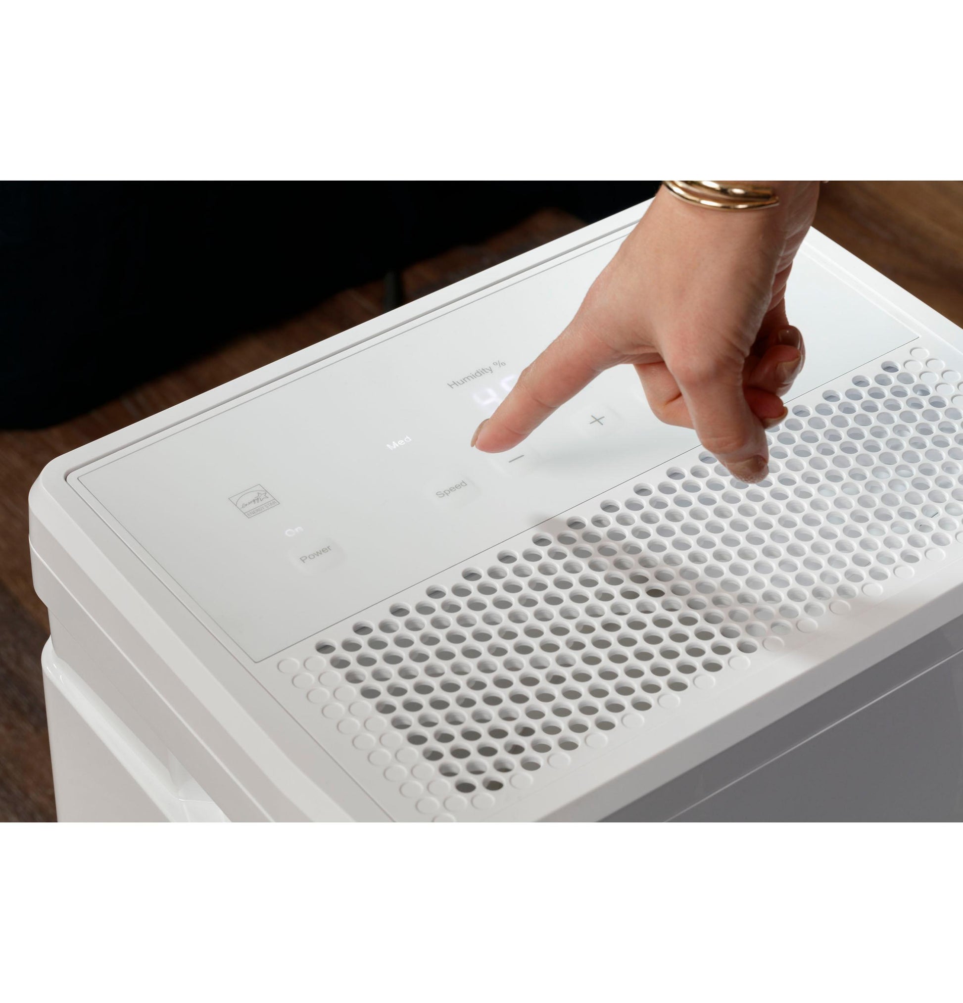 Ge Appliances ADHR35LB Ge® 35 Pint Energy Star® Portable Dehumidifier With Smart Dry For Very Damp Spaces