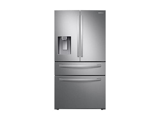 Samsung RF22R7351SR 22 Cu. Ft. Food Showcase Counter Depth 4-Door French Door Refrigerator In Stainless Steel
