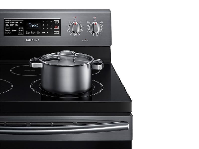 Samsung NE59M4320SG 5.9 Cu. Ft. Freestanding Electric Range With Convection In Black Stainless Steel