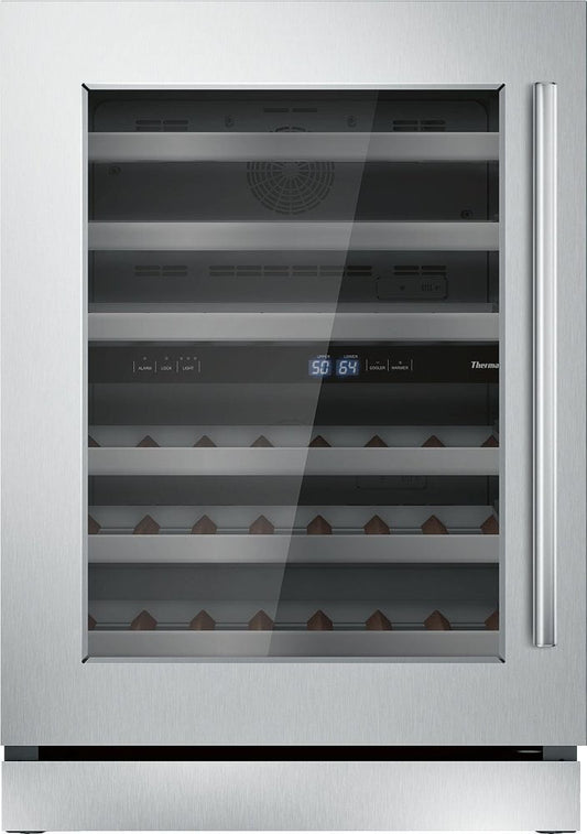 Thermador T24UW910LS 24-Inch Under-Counter Wine Reserve With Glass Door